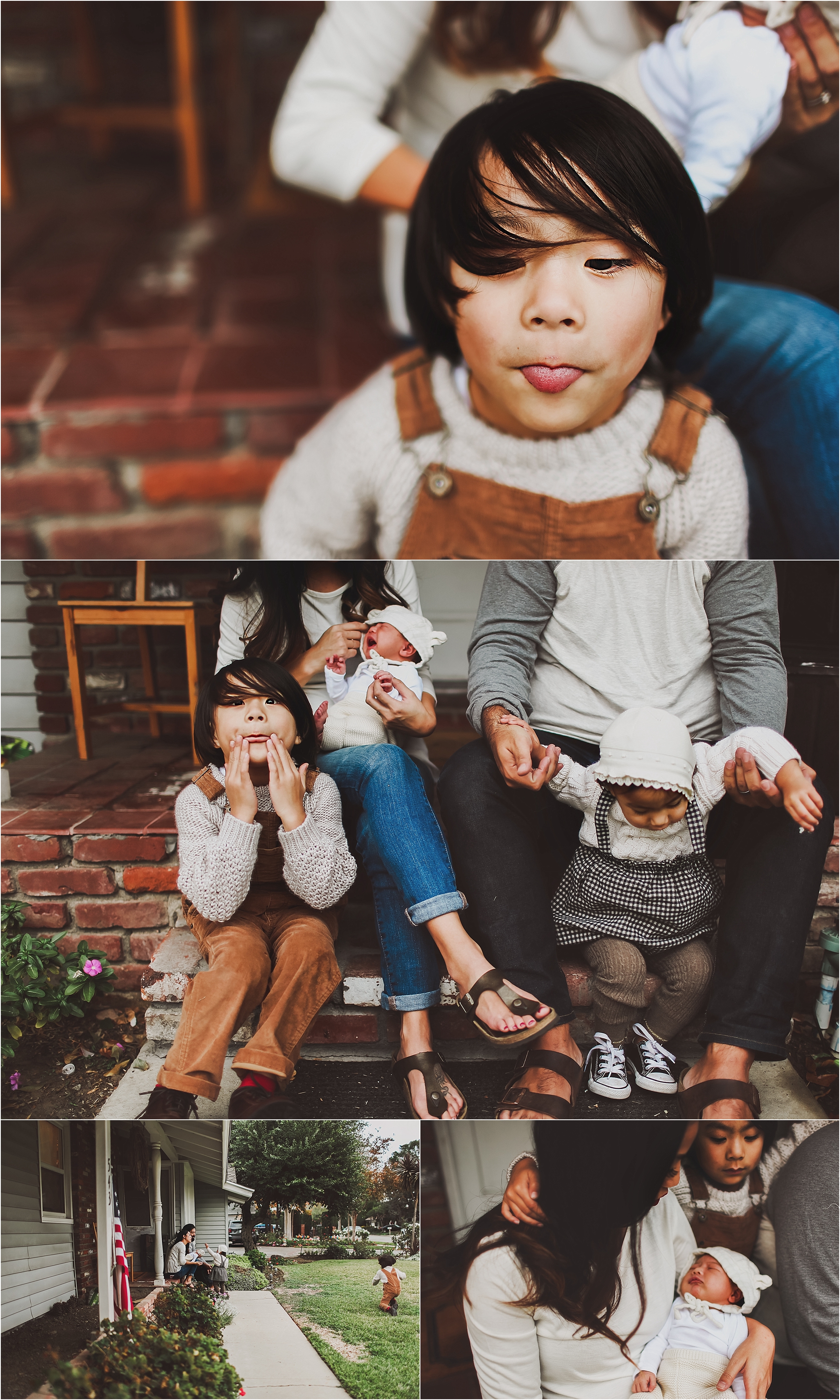 Orange County lifestyle newborn photographer